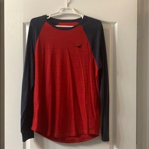 Holister Baseball Long Sleeve Tee